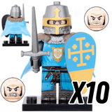 Crusade Knights of Jerusalem Block Figures Sets
