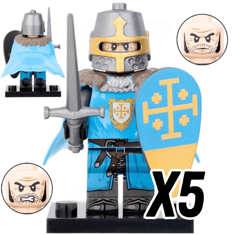 Crusade Knights of Jerusalem Block Figures Sets