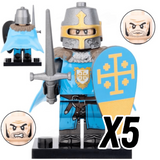 Crusade Knights of Jerusalem Block Figures Sets