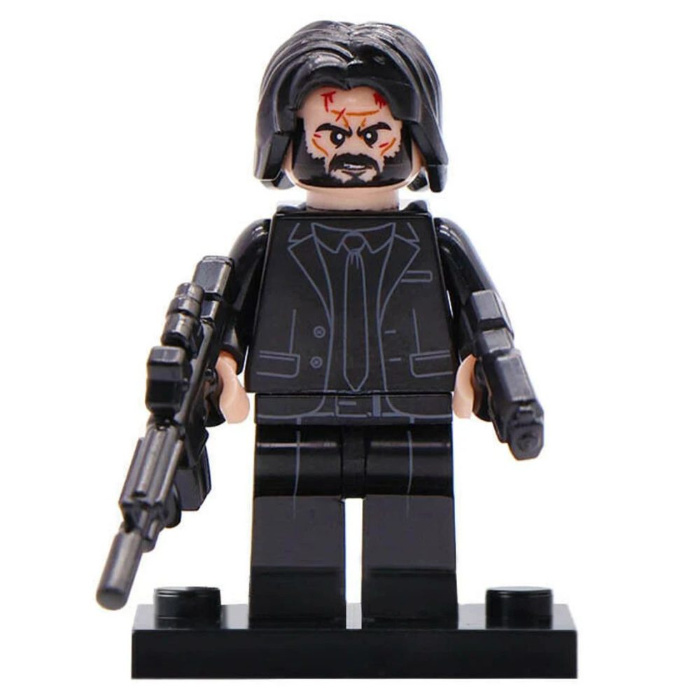 John Wick Block Figures