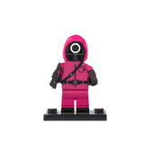 Squid Games Block Figures Set of 9pcs