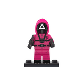 Squid Games Block Figures Set of 9pcs