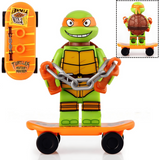 Teenage Mutant Ninja Turtles Block Figures Set of 4pcs