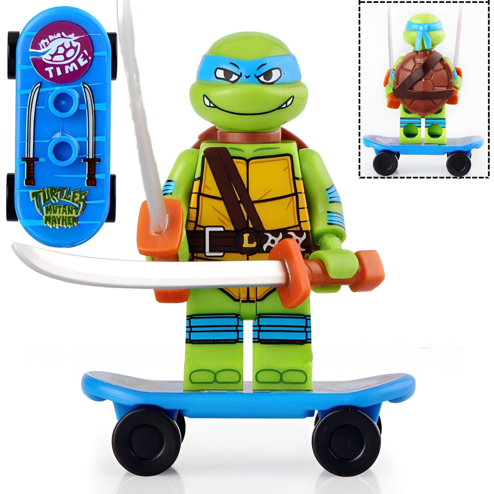 Teenage Mutant Ninja Turtles Block Figures Set of 4pcs