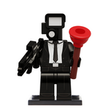 Skibidi Toilet Youtube Shorts Block Figures Set of 8pcs