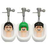 Skibidi Toilet Youtube Shorts Set 2 Block Figures Set of 4pcs