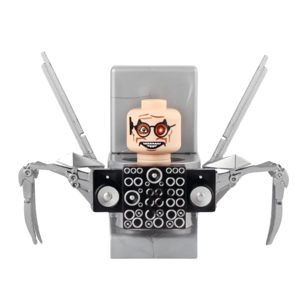 Skibidi Toilet Youtube Shorts Block Figures Humanoid Toilet Man Camera Man