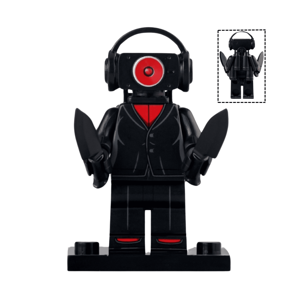 Skibidi Toilet Youtube Shorts Block Figures Humanoid Toilet Man Camera Man
