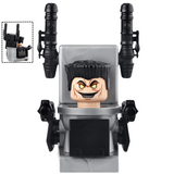 Skibidi Toilet Youtube Shorts Block Figures Humanoid Toilet Man Camera Man