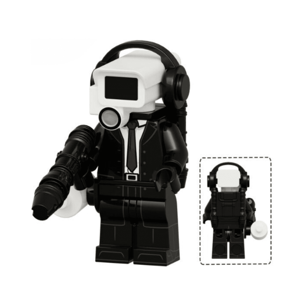 Skibidi Toilet Alpha-Hills Lab Block Figures Set of 4pcs