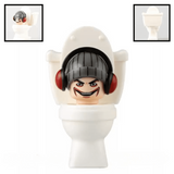 Skibidi Toilet Suspended Toilet Man JD Toilet Man Gman 4.0 Block Figures Set