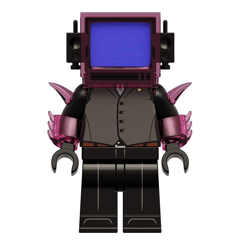Skibidi Toilet  Maxifigure  Block Figures Set