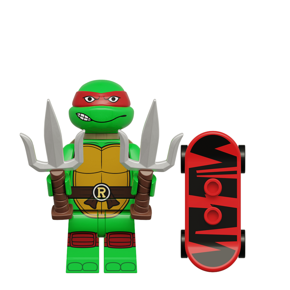 TMNT  Mutant Mayhem Block Figures Set