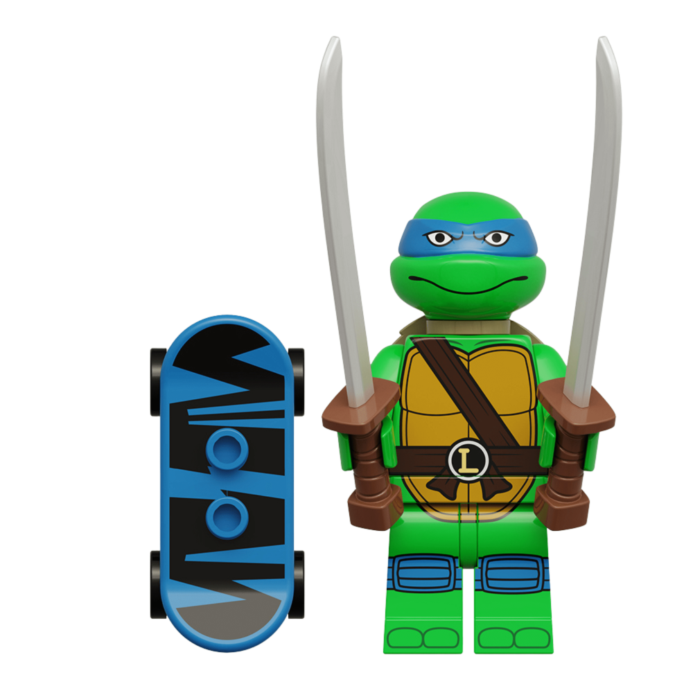 TMNT  Mutant Mayhem Block Figures Set