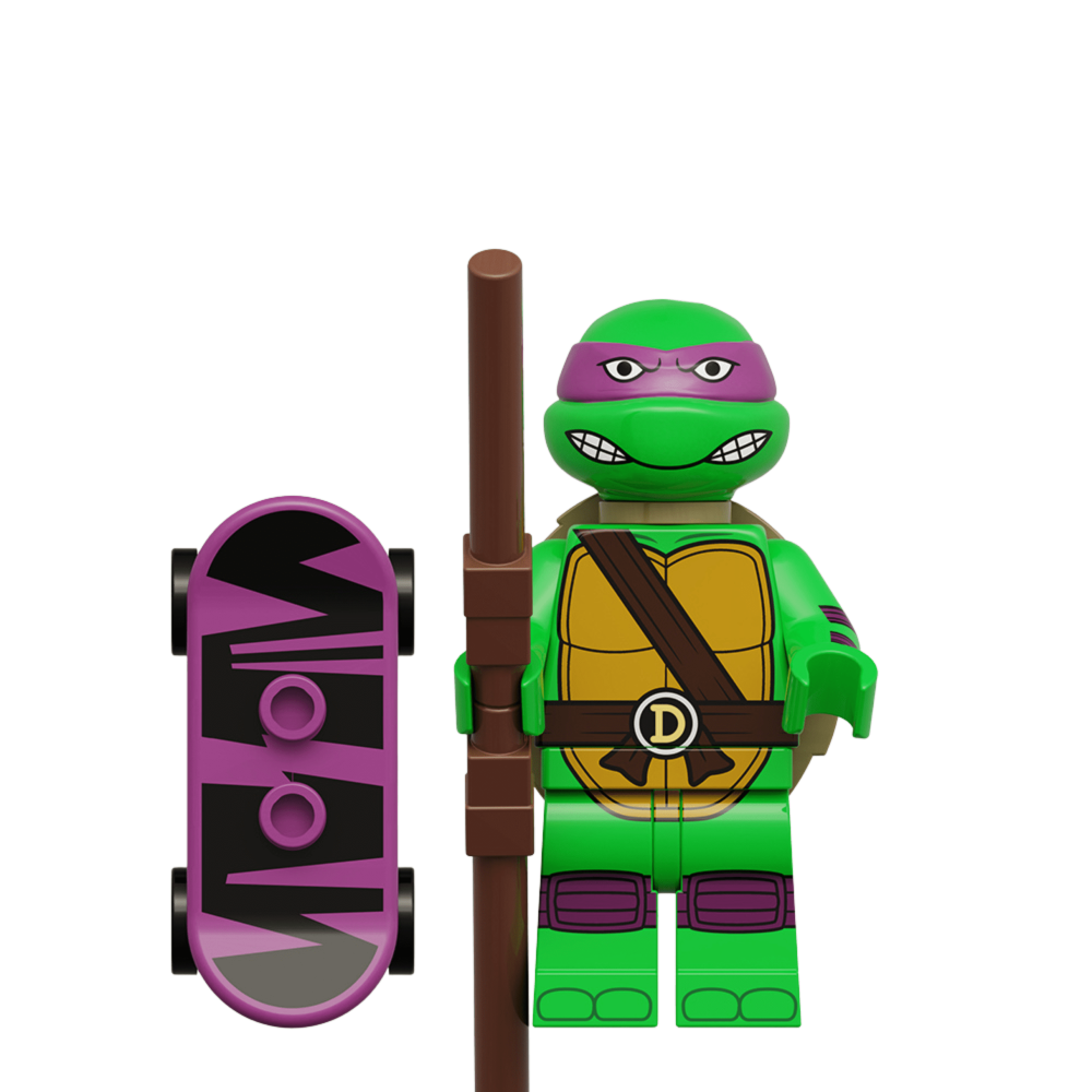 TMNT  Mutant Mayhem Block Figures Set