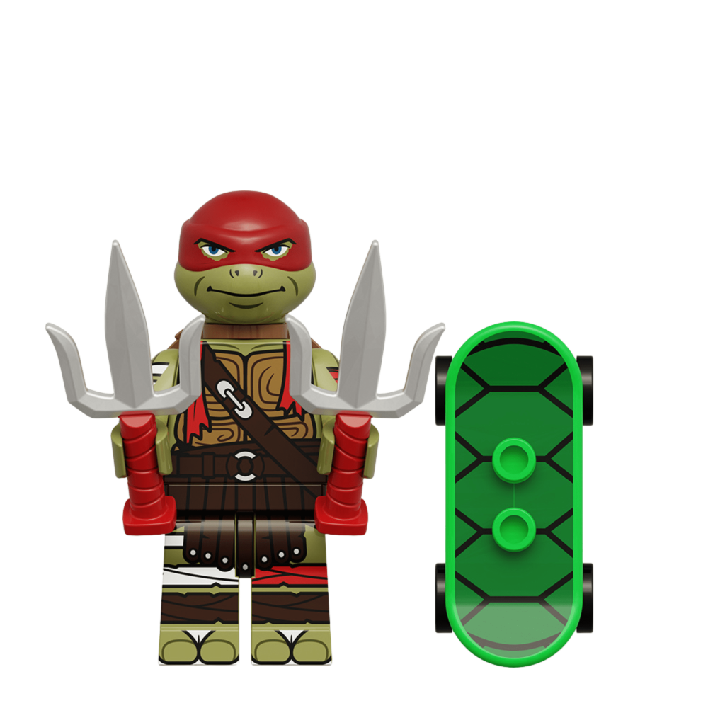 TMNT  Mutant Mayhem Block Figures Set