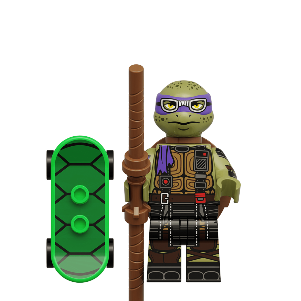 TMNT  Mutant Mayhem Block Figures Set