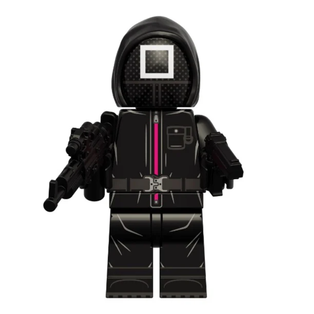 Squid Games Season 2 Block Figures Set Gi-hun 456, Front Man, Hwang Jun-ho