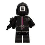 Squid Games Season 2 Block Figures Set Gi-hun 456, Front Man, Hwang Jun-ho