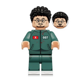 Squid Games Season 2 Block Figures Set Gi-hun 456, Front Man, Hwang Jun-ho