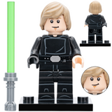 Space War Theme Block Figures Set – Ahsoka, Luke Skywalker, Leia, Sabine Wren