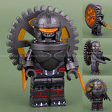 Skibidi Sci-Fi Tech & Armored Mechanical Block Figures Set