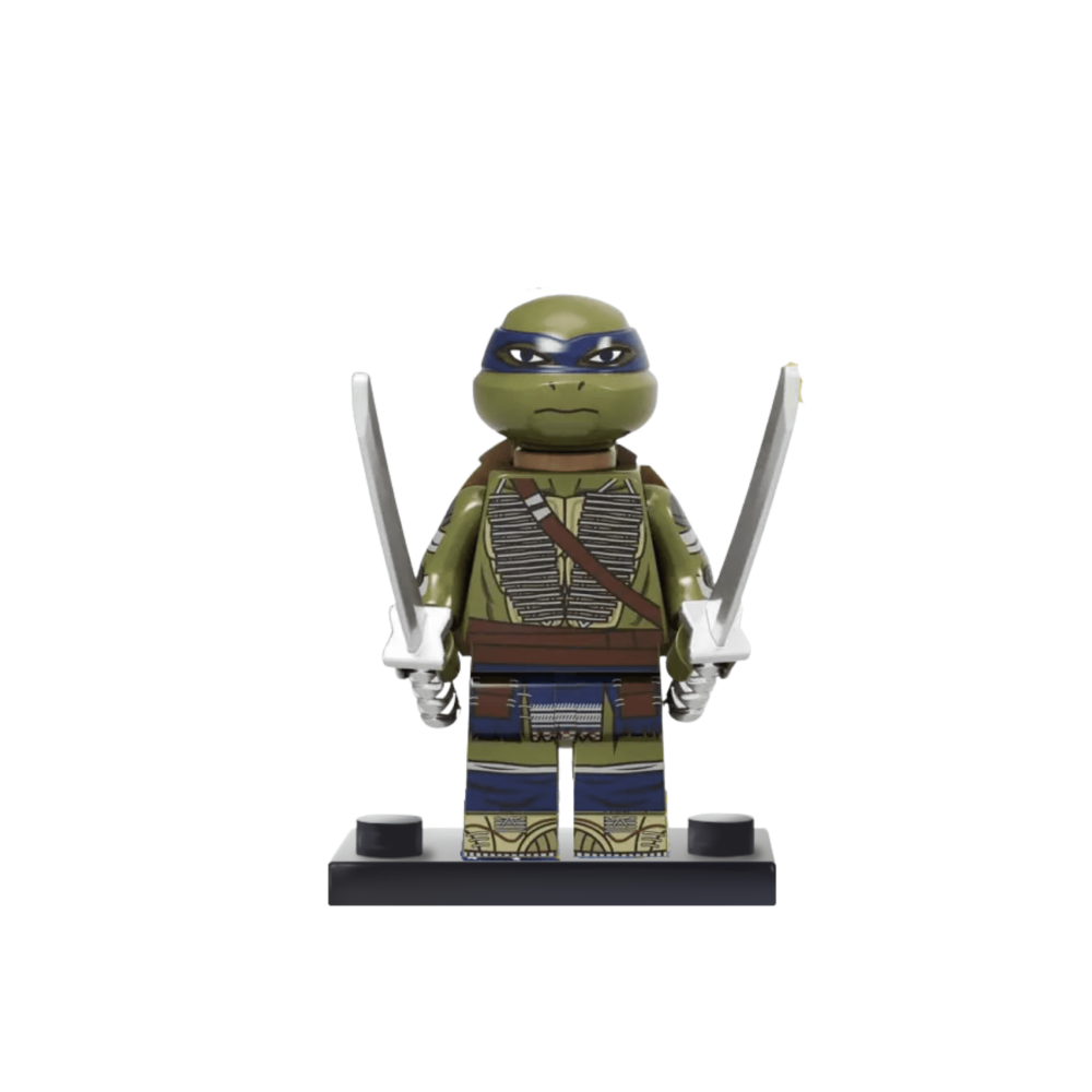 Teenage Mutant Ninja Turtles Block Figures Set of 8pcs