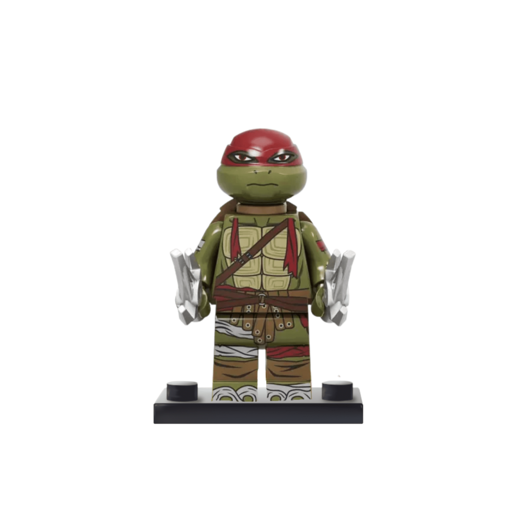 Teenage Mutant Ninja Turtles Block Figures Set of 8pcs