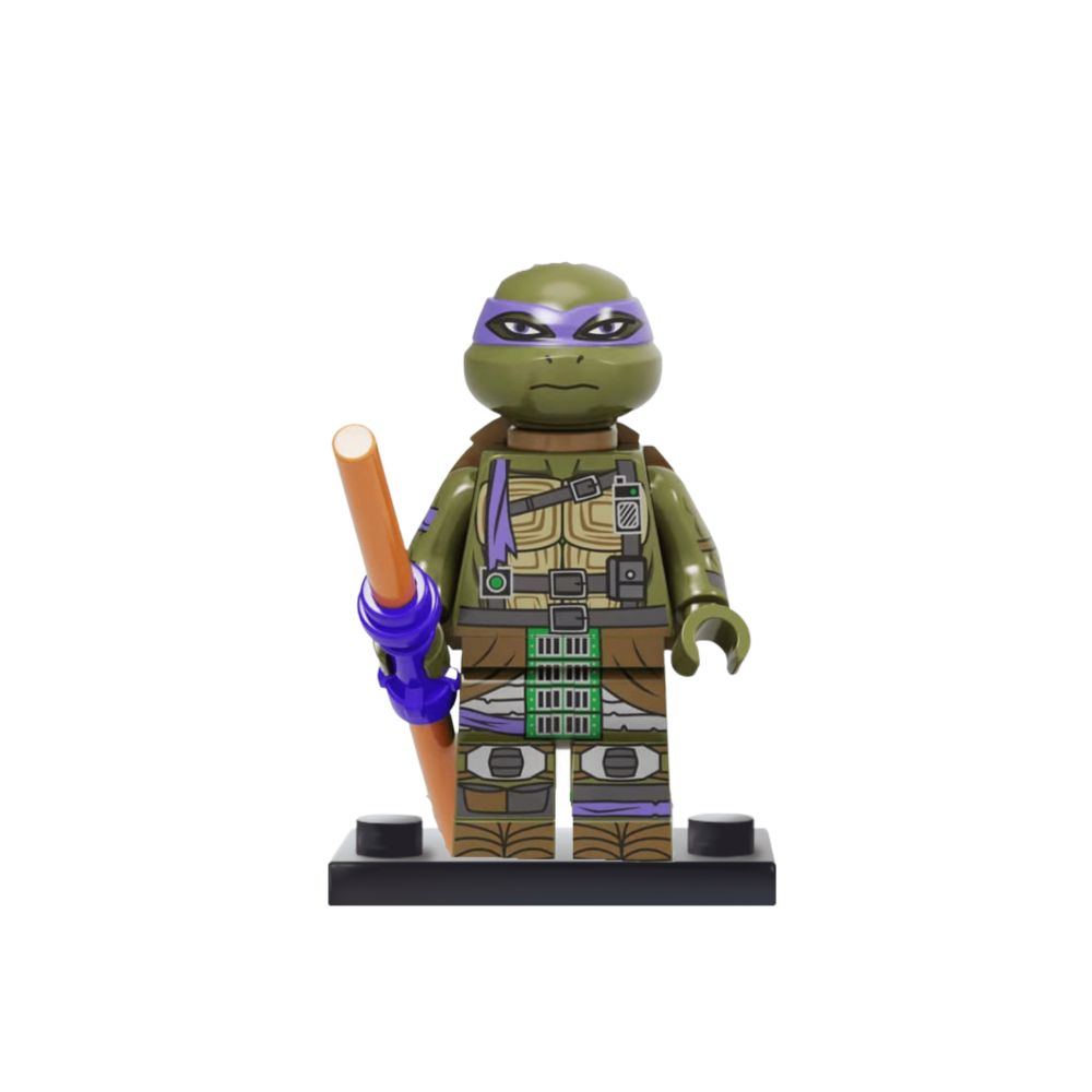 Teenage Mutant Ninja Turtles Block Figures Set of 8pcs