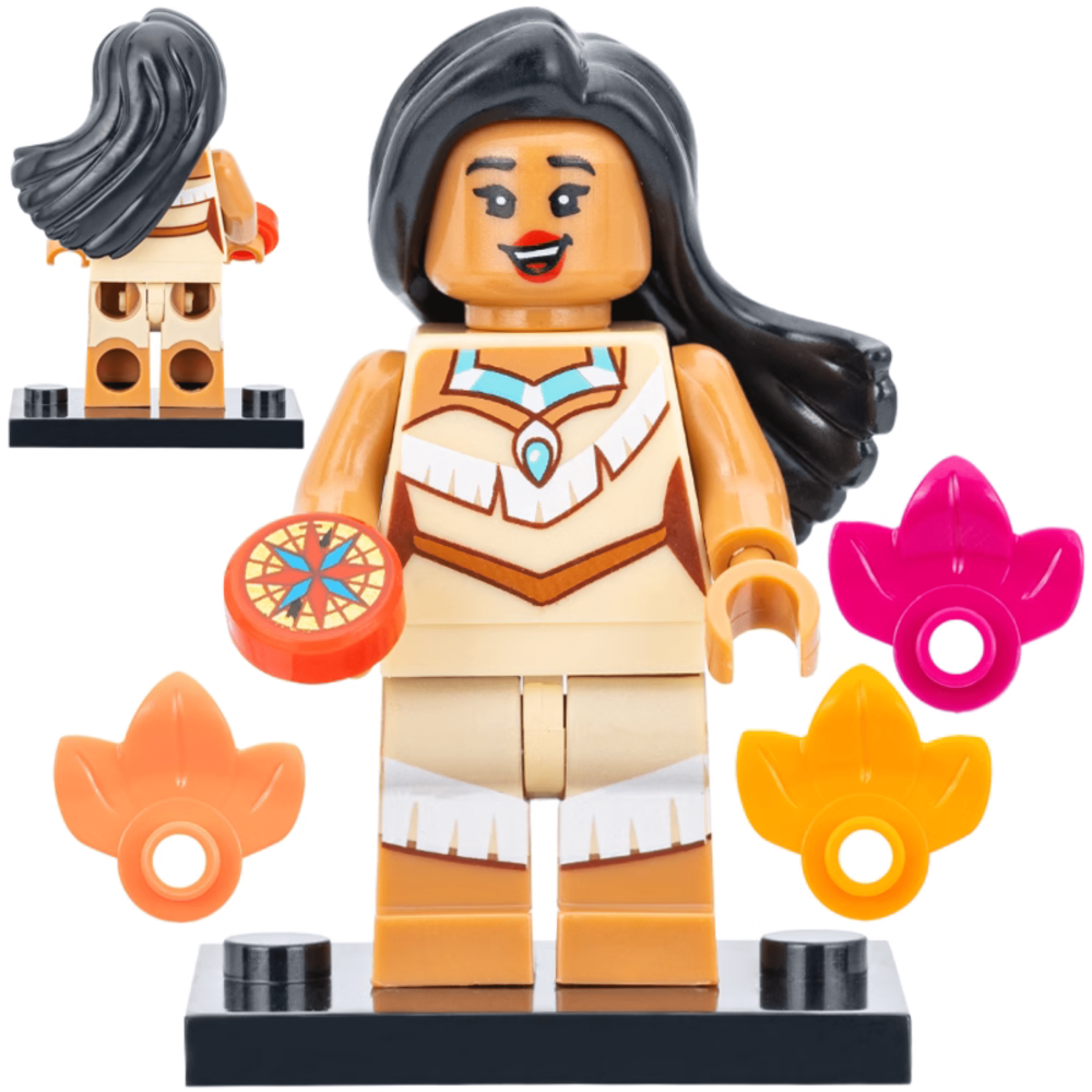 Animated Movie Character Block Figures Set