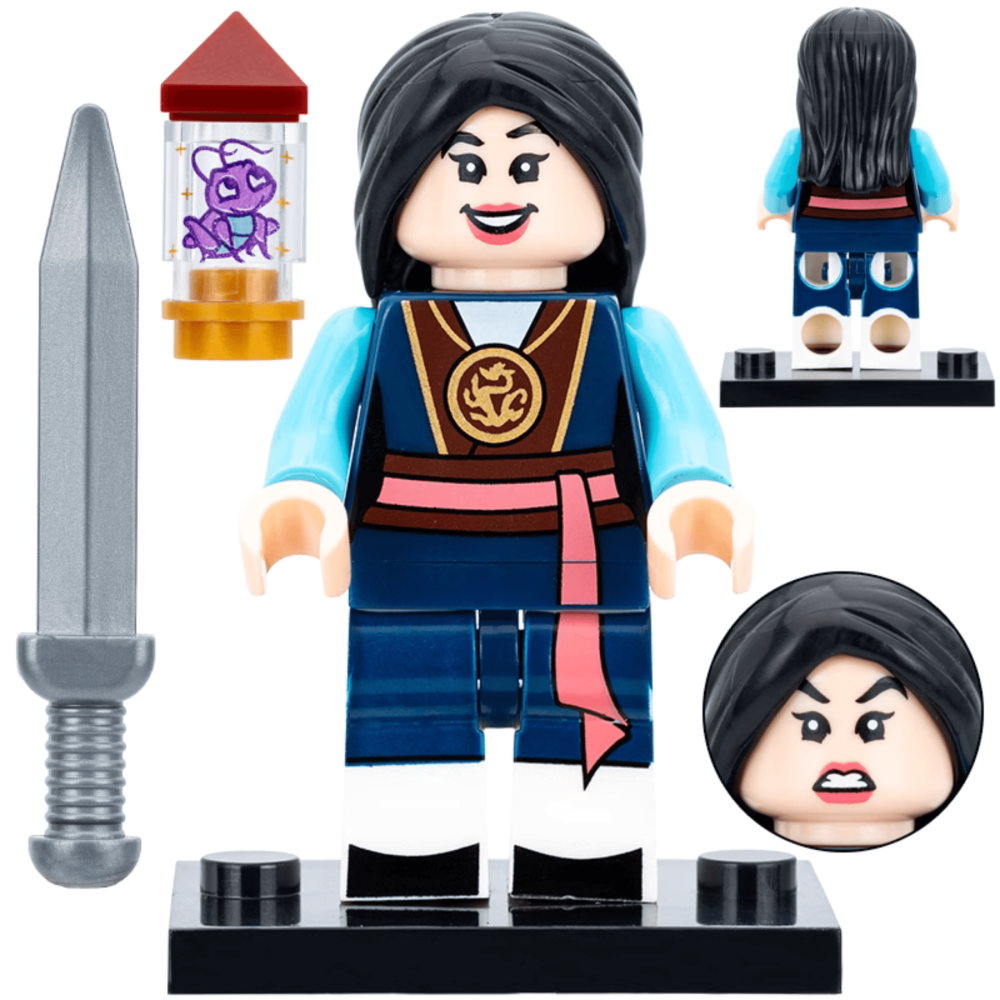 Animated Movie Character Block Figures Set