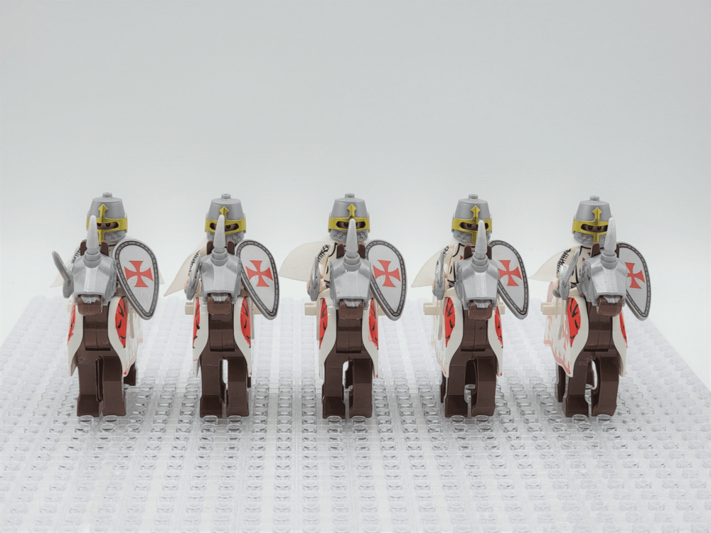 Knight Templar Riders Block FiguresSet of 10pcs