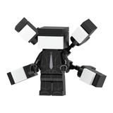 Skibidi Toilet Youtube Shorts Block Figures Set of 4pcs