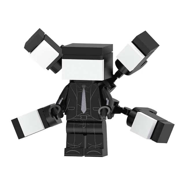 Skibidi Toilet Youtube Shorts Block Figures Set of 4pcs