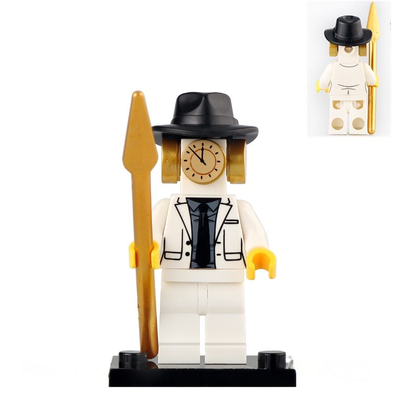 Skibidi Toilet Clockman Block Figures Set of 8pcs