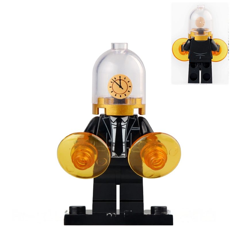 Skibidi Toilet Clockman Block Figures Set of 8pcs