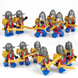 Lion Knights Medieval Castle Block Figures Set of 12pcs