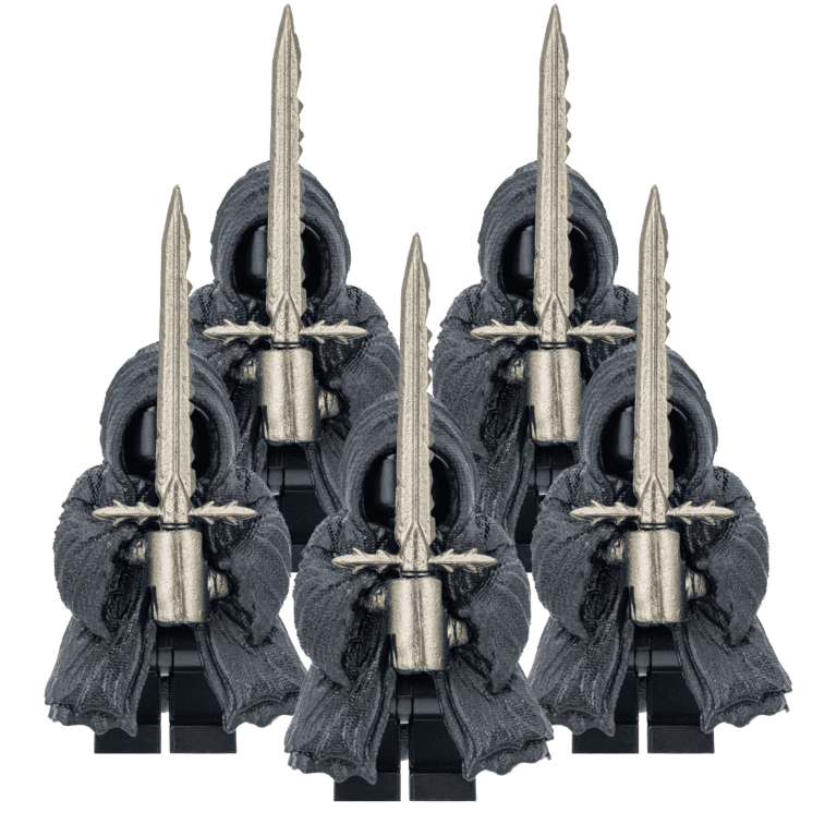 Lord of the Rings Ring Wraiths Custom Block Figures