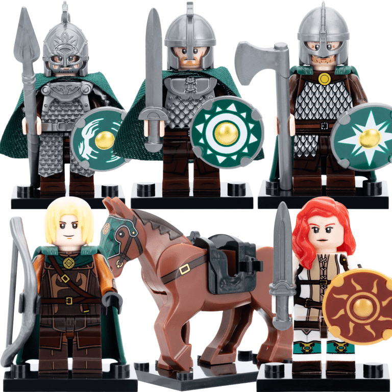 Lord of the Rings War Of The Rohirrim Block Figures Set