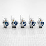 Lord the Rings Dol Amroth Spearmen Numenor Block Figures Set 5pcs