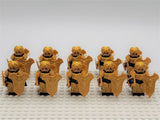 Lord the Rings Galadhrim Elves Bows Block Figures Set 10pcs