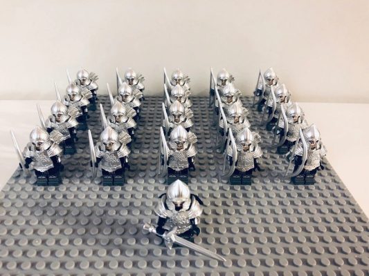 Lord the Rings Gondor Heavy Bows Block Figures Set 21pcs