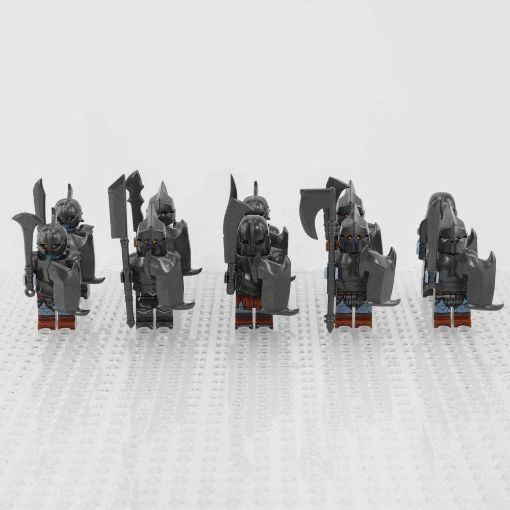 Lord the Rings Gundabad Orcs Block Figures Set