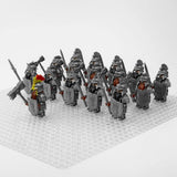 Lord the Rings Iron Hill Dwarves Block Figures Set 16pcs