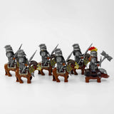 Lord the Rings Iron Hill Dwarves with Boars and Goat Mounts