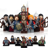 Lord the Rings Rohan Block Figures Set 8pcs