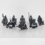 Lord the Rings Sauron Witch King and Mordor Orcs Block Figures Set 13pcs