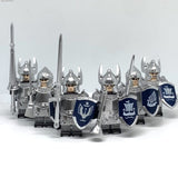 Lord the Rings Soldiers Dol Amroth Block Figures Set 6pcs