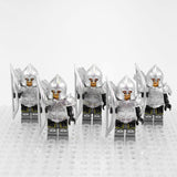 Lord the Rings Soldiers Gondor Bows Block Figures Set 5pcs