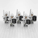 Lord the Rings Soldiers Gondor Swords Block Figures Set 5pcs